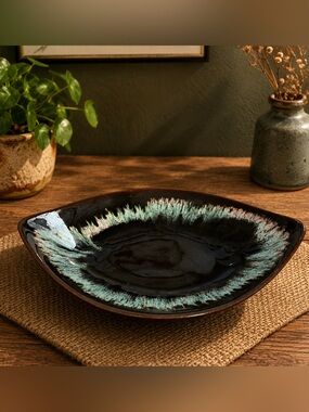 ❤️🔥Final sale price❤️🔥
CÉRAMIQUE DE BEAUCE GREEN DRIP GLAZE MODEL 1435